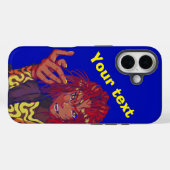 Pixel girl changing Case-Mate iPhoneケース (裏面 (横))