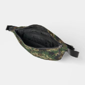 Pixel Military Camouflage Pattern ファニーパック (見開き)