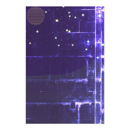 PIXEL MOON  フォトプリント            (正面)