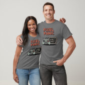 Pixel Panic - レトロゲーマーの怒りデザイン Tシャツ (ユニセックス)