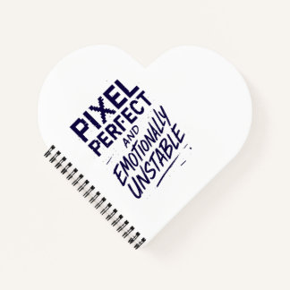 Pixel Perfect - Spiral Notebook ノートブック