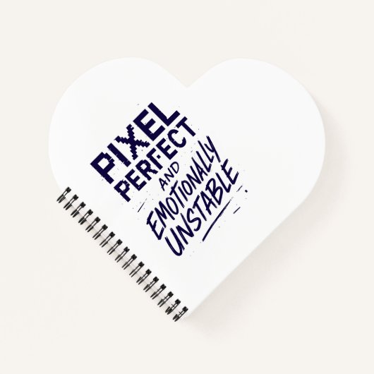 Pixel Perfect - Spiral Notebook ノートブック (正面)