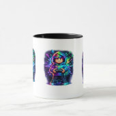 Pixel Power – Leveling Up IRL Poster マグカップ (中央)