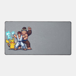 Pixel Power Trio Desk Mat - Gaming Legends デスクマット