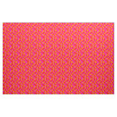Pixel Rot Orange Pink Farben Pattern ファブリック (ヤード)