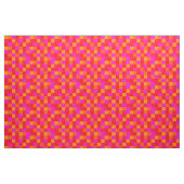Pixel Rot Orange Pink Farben Pattern ファブリック (ファットクウォーター)