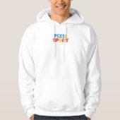 Pixel Sport Basketball Hoodie – Retro Gaming Sport パーカ (正面)