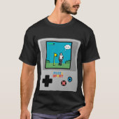Pixel Sport Golf Retro Gaming T-Shirt  Tシャツ (正面)