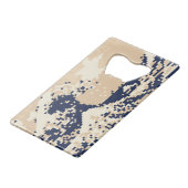 Pixel Tsunami 8ビットピクセルアート クレジットカード栓抜き (正面アングル)