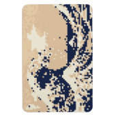 Pixel Tsunami 8ビットピクセルアート マグネット (縦)