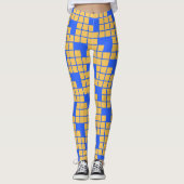 Pixel Wave Geometric Leggings  レギンス (正面)