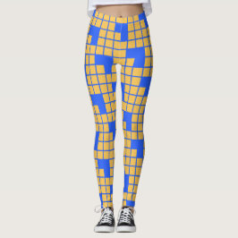 Pixel Wave Geometric Leggings  レギンス