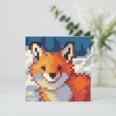 Pixelart, vos, Fox, Pixel Art  シーズンカード (スタンド正面)