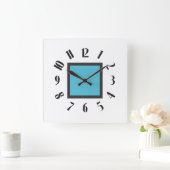 PIXELAT FIRST SERIES LEX by Masanser スクエア壁時計 (ホーム)