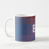 Pixelated コーヒーマグカップ (左)