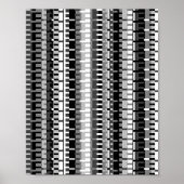 Pixelated Mathematical Pattern  ポスター (正面)