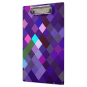 Pixelated Pattern - Purple クリップボード (左)
