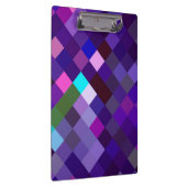 Pixelated Pattern - Purple クリップボード (右)