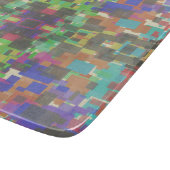 Pixelated Patterned Beyond Colors Of The Rainbow カッティングボード (角)