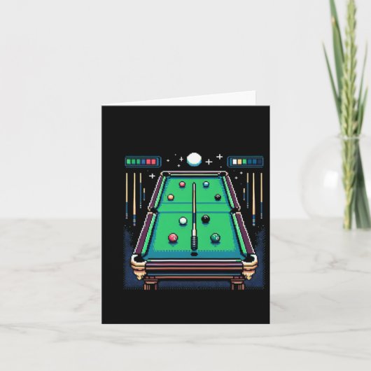 Pixelated Pot 8-bit Billiards  カード (正面)