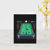 Pixelated Pot 8-bit Billiards  カード (黄色い花)