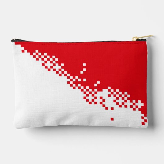 Pixelation 8Bit Fans アクセサリーポーチ (裏面)