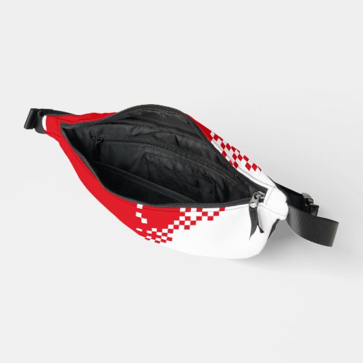 Pixelation 8Bit Fans Retro Game 80s Style ファニーパック (見開き)