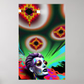 Pixelations of Mental Persistence - Ken Gage Art ポスター (正面)