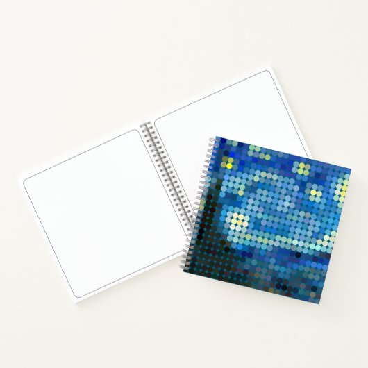 Pixeldot "星空の夜" ノートブック (内部)