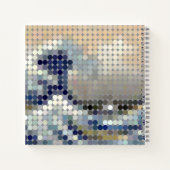 Pixeldot「素晴らし波」 ノートブック (裏面)