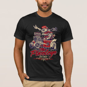 Pixeleye -赤いモンスター tシャツ