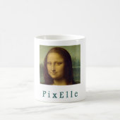 Pixelle femme コーヒーマグカップ (中央)