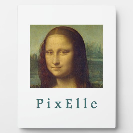 Pixelle femme フォトプラーク (正面)