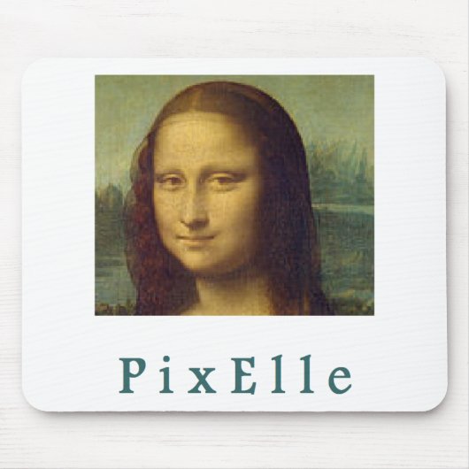 Pixelle femme マウスパッド (正面)