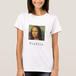 Pixelle femme tシャツ