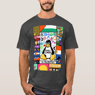 PixelLinuxのReddit rplace Tシャツ