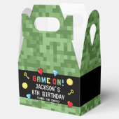 Pixelsアーケードゲームレベルアップ子供の誕生日 フェイバーボックス (オープン)