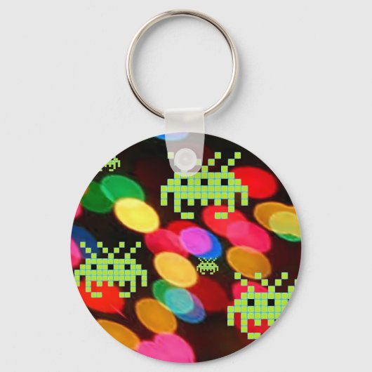 Pixelverseからの秘密侵略 キーホルダー (正面)