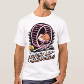 Pixelverseで最速のラップ – Gaming Hamster Tシャツ (正面)