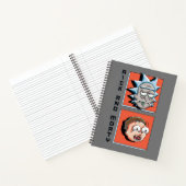 Pixelverse RickとMortyパネルのグラフィック ノートブック (内部)