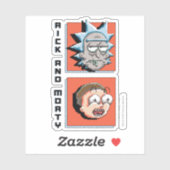 Pixelverse RickとMortyパネルグラフィック シール (シート)