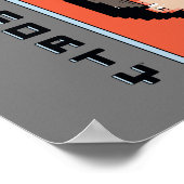 Pixelverse RickとMortyパネルグラフィック ポスター (角)