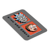 Pixelverse RickとMortyパネルグラフィック マグネット (右側)