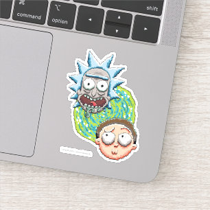 Pixelverse RickとMorty Portalのグラフィック シール