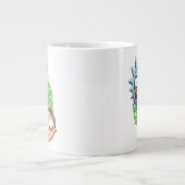 Pixelverse RickとMorty Portalのグラフィック ジャンボコーヒーマグカップ (正面)