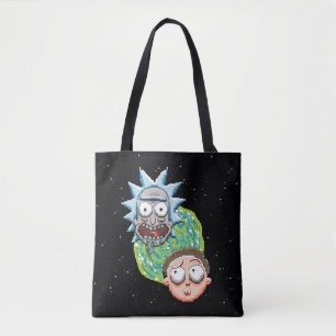 Pixelverse RickとMorty Portalのグラフィック トートバッグ