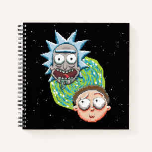 Pixelverse RickとMorty Portalのグラフィック ノートブック