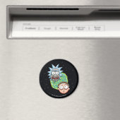Pixelverse RickとMorty Portalのグラフィック マグネット (インサイチュ (食洗機))