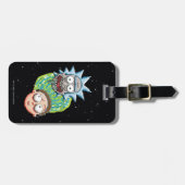 Pixelverse RickとMorty Portalのグラフィック ラゲッジタグ (正面横)