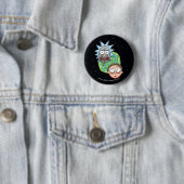 Pixelverse RickとMorty Portalのグラフィック 缶バッジ (インサイチュ)